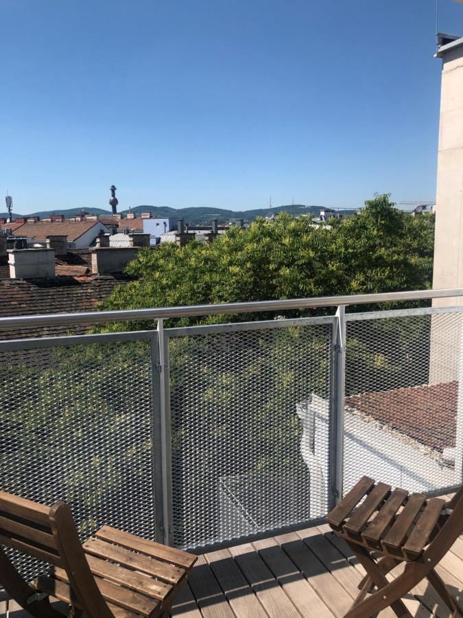 Augartenblick Penthauscombo 15/16 - Blick Zum Riesenrad Apartament *