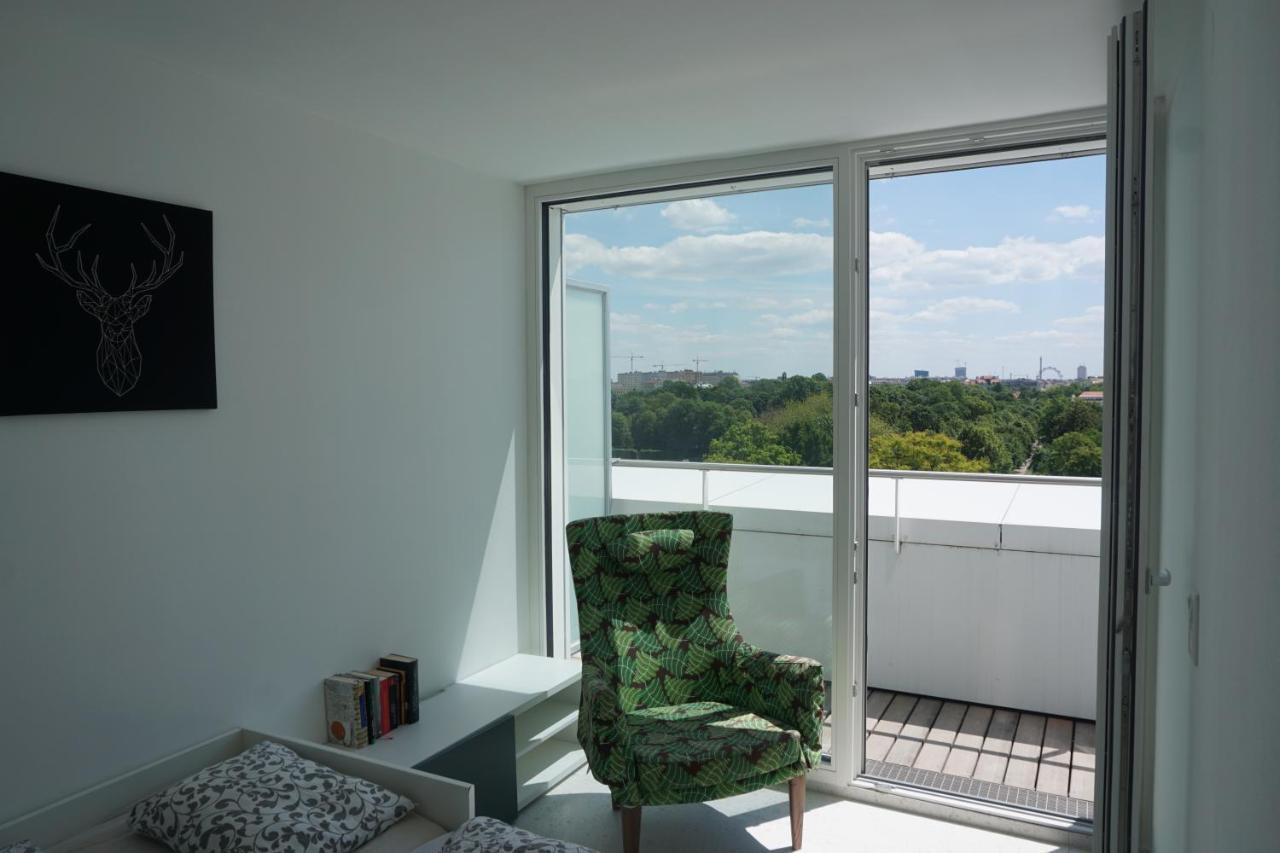 Apartament Augartenblick Penthauscombo 15/16 - Blick Zum Riesenrad *