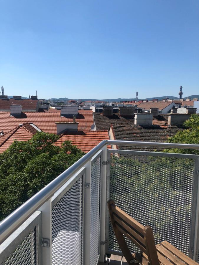 Apartament Augartenblick Penthauscombo 15/16 - Blick Zum Riesenrad *