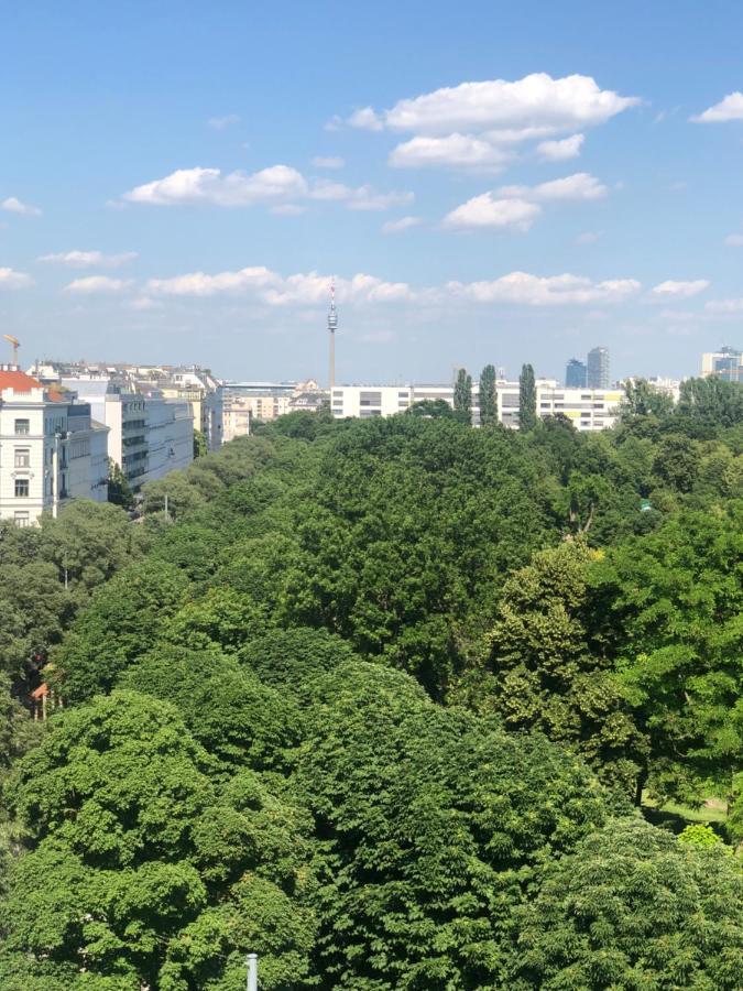 Apartament Augartenblick Penthauscombo 15/16 - Blick Zum Riesenrad *
